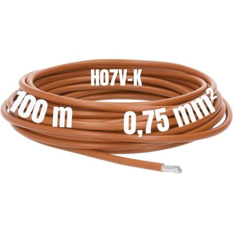 LAPP 4160203 Litze Multi-Standard SC 2.1 1 x 0.75 mm² Braun 100 m