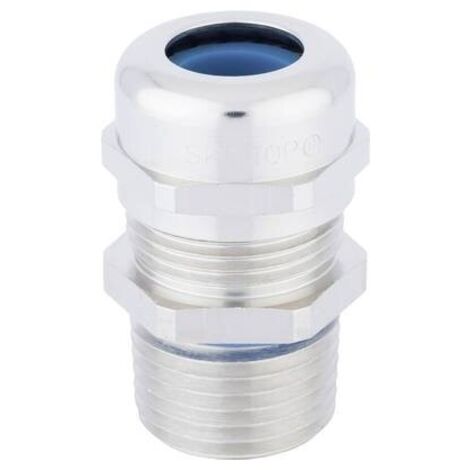 LAPP 53113702 Pressacavo filettato con antistrappo, resistente al freddo, Resistente ai raggi UV 1/2 Ottone Ottone 1 p
