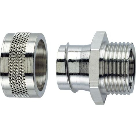 LAPP 55502021 SILVYN® LGF-2-M 20X1.5/1 Raccord de tuyau argent M20 13 mm droit 1 pc(s) S54760