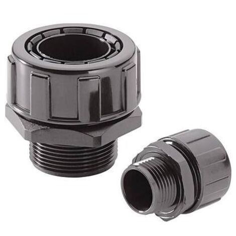 LAPP 55502441 SILVYN® MPC M16.1 GY Raccordo a vite del tubo flessibile Grigio M16 10 mm Piatto 1 pz.