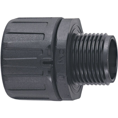 LAPP 55506355 SILVYN® FPAG-M25x1.5/2 Schlauchverschraubung Schwarz M25  Gerade 1 St.