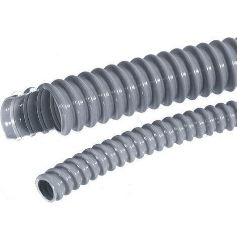 LAPP 61747390/10 SILVYN® EL 22x27,7 SGY Wellrohr Silber-Grau (RAL 7001)  22 mm  10 m