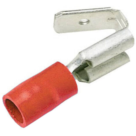 LAPP 63102010 Flachsteckhülse mit Abzweig Steckbreite: 6.3 mm Steckdicke: 0.8 mm 180 ° Teilisoliert