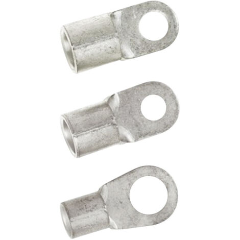LAPP 63204025 Ringkabelschuh Querschnitt (max.)=1.50 mm² Loch-Ø=3.2 mm Unisoliert Metall 100 St.