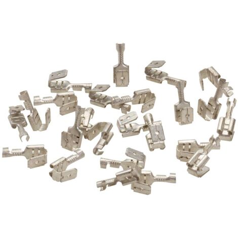 LAPP 63501120 Presa piatta Larghezza spina: 6.3 mm Spessore spina: 0.8 mm 180 ° Non isolato 100 pz.