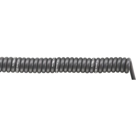 LAPP 70002670 Cavo a spirale ÖLFLEX® SPIRAL 400 P 500 mm / 1500 mm 12 G 1 mm² Grigio 1 pz.