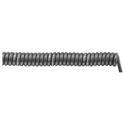 LAPP 70002752 Cavo a spirale SPIRAL H07BQ-F 1500 mm / 4500 mm 3 G 1.50 mm² Nero 1 pz.
