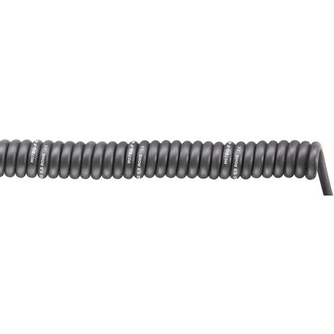 LAPP 70002752 Spiralkabel SPIRAL H07BQ-F 1500 mm / 4500 mm 3 G 1.50 mm² Schwarz 1 St.