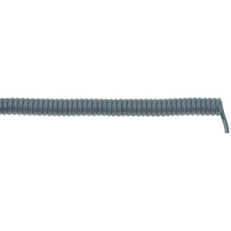 LAPP 73220374 Cavo a spirale UNITRONIC® SPIRAL LiF2Y11Y 500 mm / 2000 mm 12 x 0.25 mm² Grigio 1 pz.