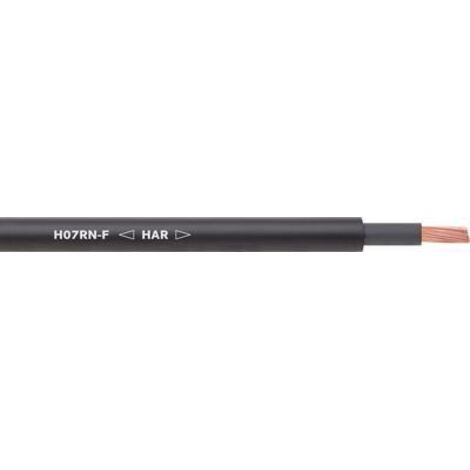 Lapp Câble H07RN-F Noir 1 x 6 mm² Flexible Durable