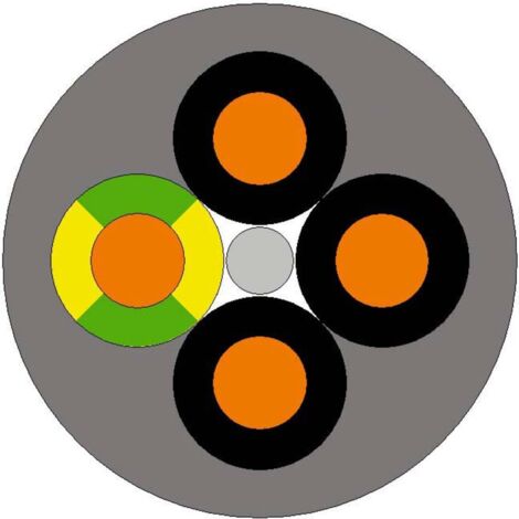 LAPP ÖLFLEX® CLASSIC 110 Cavo di controllo e comando 3 x 1.50 mm² Grigio 1119903/100 100 m