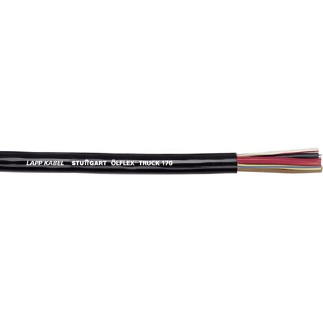 LAPP ÖLFLEX® TRUCK 170 Câble pour l'automobile 2 x 1.5 mm² noir 7027000/50 50 m V170311