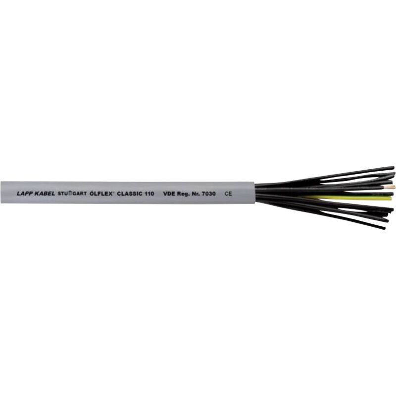 Grau - lapp ölflex® classic 110 Câble de commande 5 g 1.5 mm² gris 1119305/25 25 m V279901