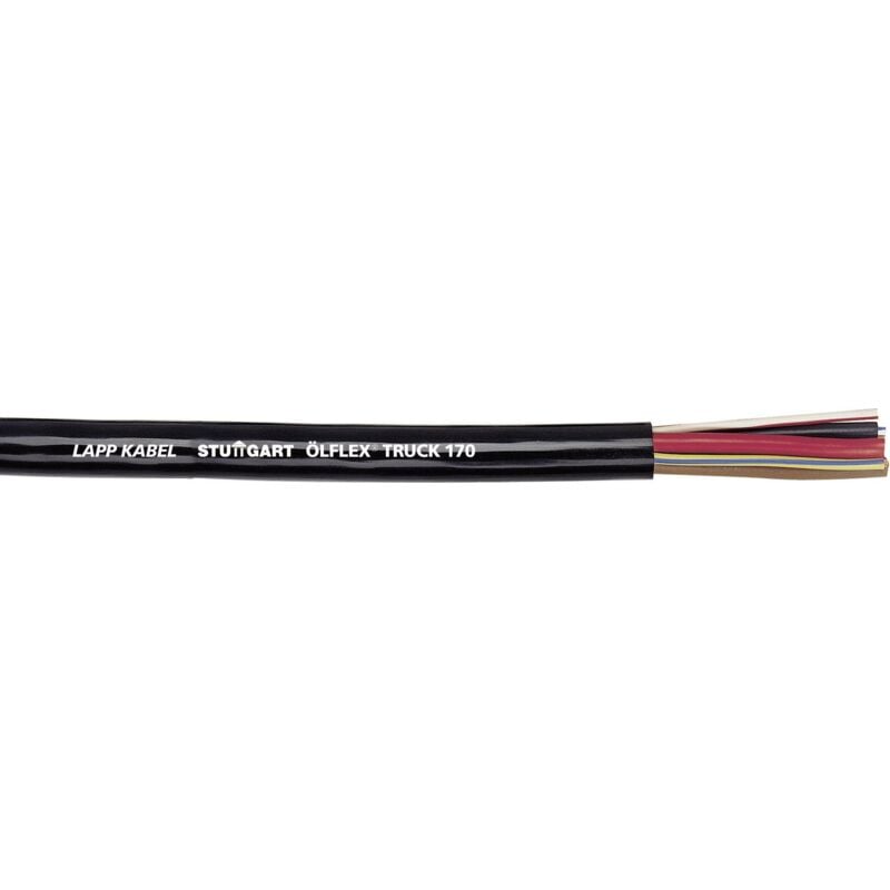 Lapp - lflex® truck 170 Câble pour l'automobile 2 x 1 mm² noir 7027060/50 50 m V170141