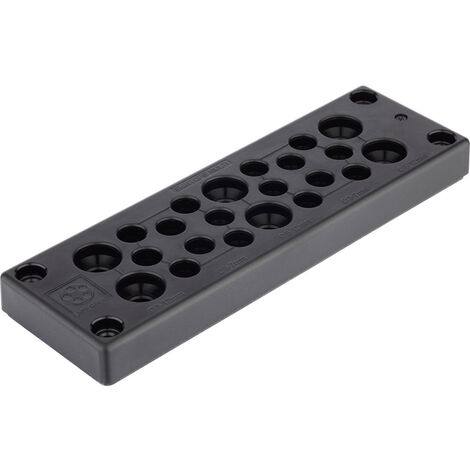 LAPP SKINTOP® MULTI Version 1 Mehrfachkabeldurchführungsplatte   Klemm-Ø (max.) 16 mm Plattenstärke