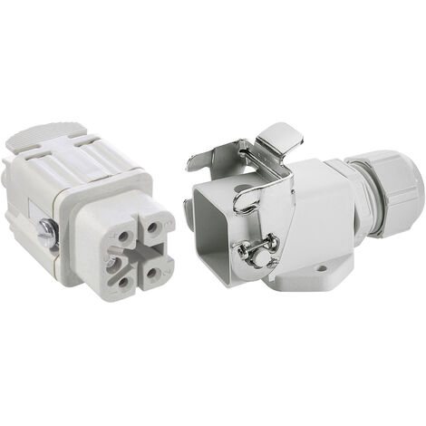 LAPP Steckverbinder-Set EPIC®KIT H-A 4 75009621 4 + PE Schrauben 1 Set