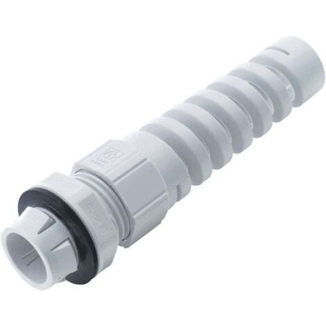 LappKabel SKINTOP® Biegeschutzspirale CLICK BS Silber-Grau (RAL 7001) Klemmbereich-Ø 3.5 - 7 mm M12