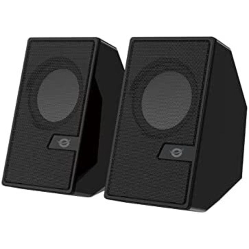 Lautsprecher 2.0 Conceptronic bjorn02b 6w Farbe schwarz Klinke 3.5 und bluetooth power usb