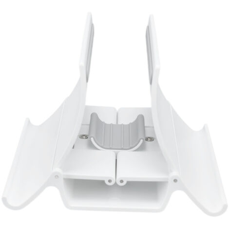Laptop Stand ABS Notebook Computer Stand Automatic Adjustment Mobile Phone Holder Easy to Use and Stable for OfficeWhite