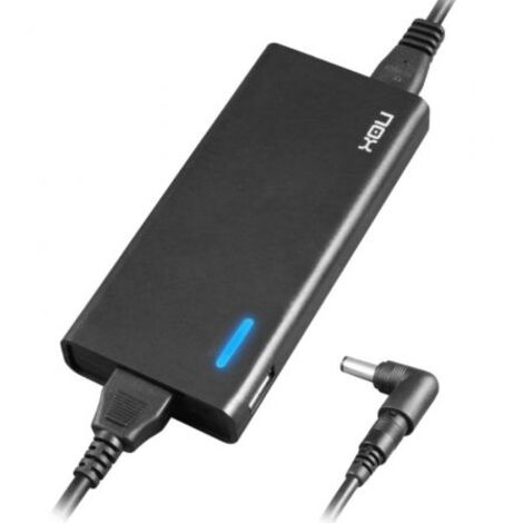Laptopladekabel NOX NXPWR 10 Stecker Schwarz