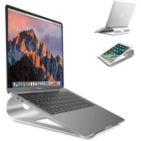 Laptopständer, tragbarer Laptopständer aus Aluminiumlegierung mit Kühlung – rutschfeste, belüftete Halterung
