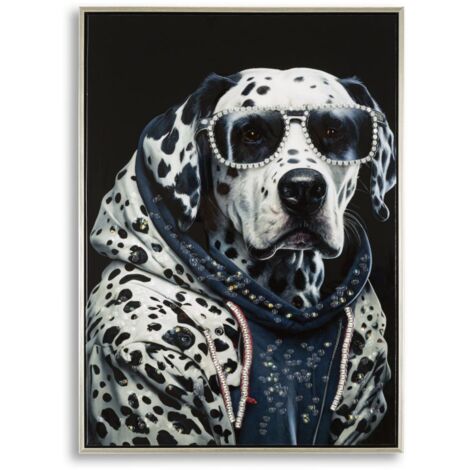 LAQUARED WALL PANTING WITH FRAME TRAP CM 53X3X73