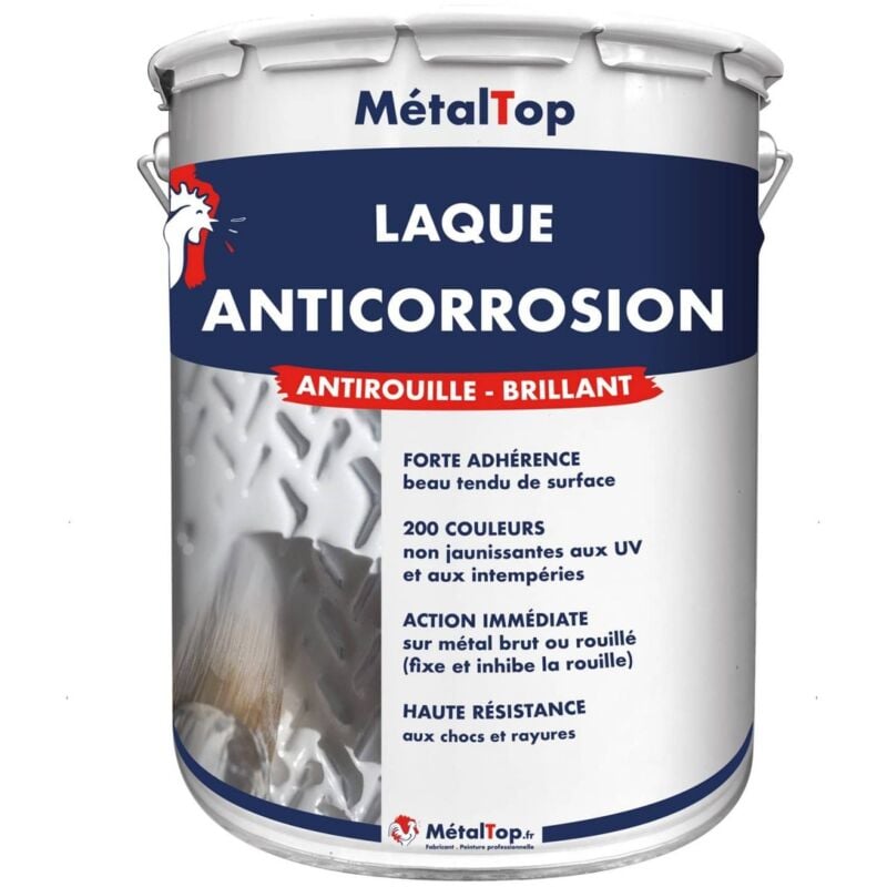 Metaltop - Laque Anticorrosion - Pot 15 l - 4010 - Télémagenta
