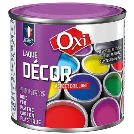 Laque décor fuchsia 60ml – Peinture multi-supports – Haute résistance aux chocs et rayures – Application intérieure et extérieure – Durieu