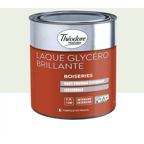 Laque Glycéro Brillante Théodore Blanc Cassé 0,5 L