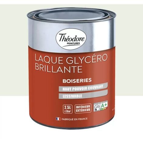 Laque Glycéro Brillante Théodore Blanc Cassé 2,5 L