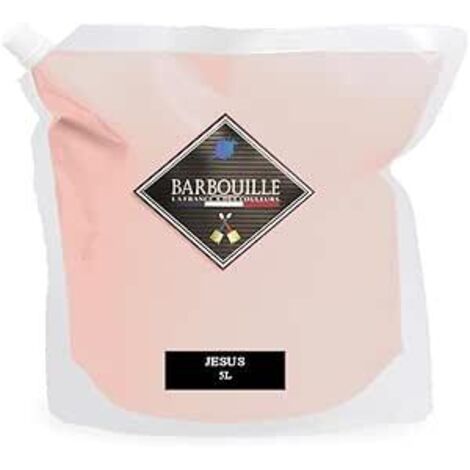 Laque satin bois, murs et plafonds 5L Rose Poudré Jésus