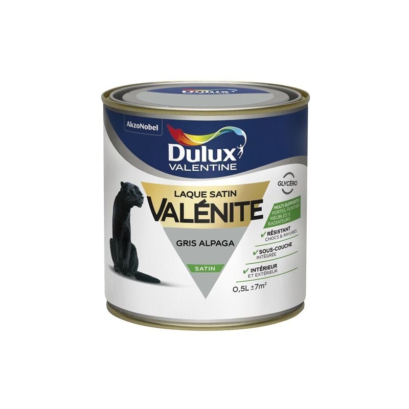 Dulux Valentine Laque valenite satin 0.5L base clear (bc)