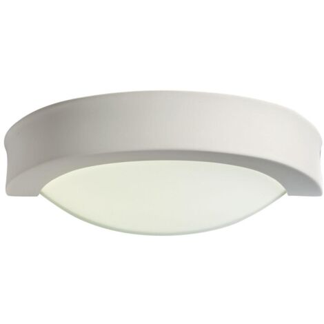 LARA Applique Mur plâtre E27 77W max.,demi-lune Lpe non incl. ARIC 3021