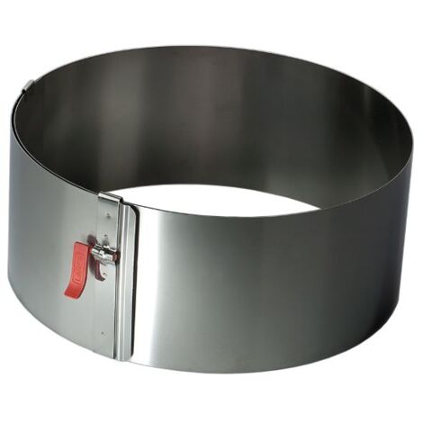 Lares 6003 Cercle à pâtisserie extensible inox 18-30 cm