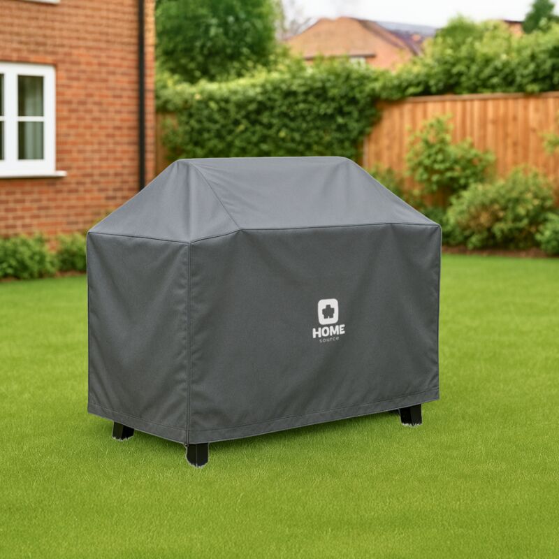 Home Source - Large 110cm Heavy Duty Polyester bbq Grill Protective Waterproof & uv Cover