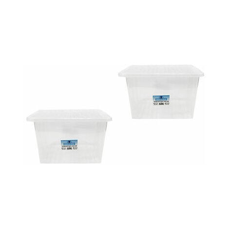 Storage boxes with lids plastic