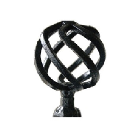 Large Cage Top - Steel - Bare Metal/Ready to Rust
