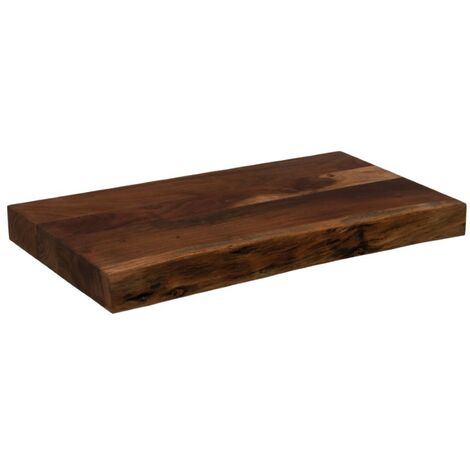 Large Chopping Board with live Edge - Acacia - L40 x W70 x H6 cm - Brown