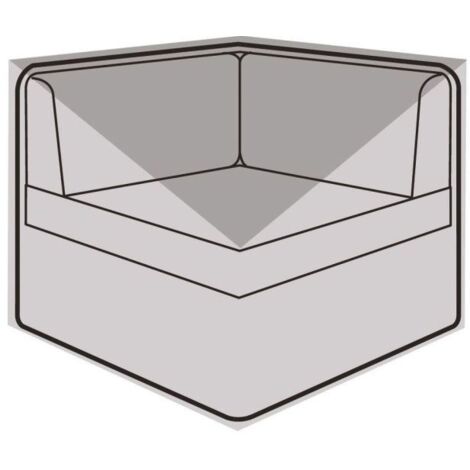Large Corner Unit Cover - Super Tough Polyethylene - W3698