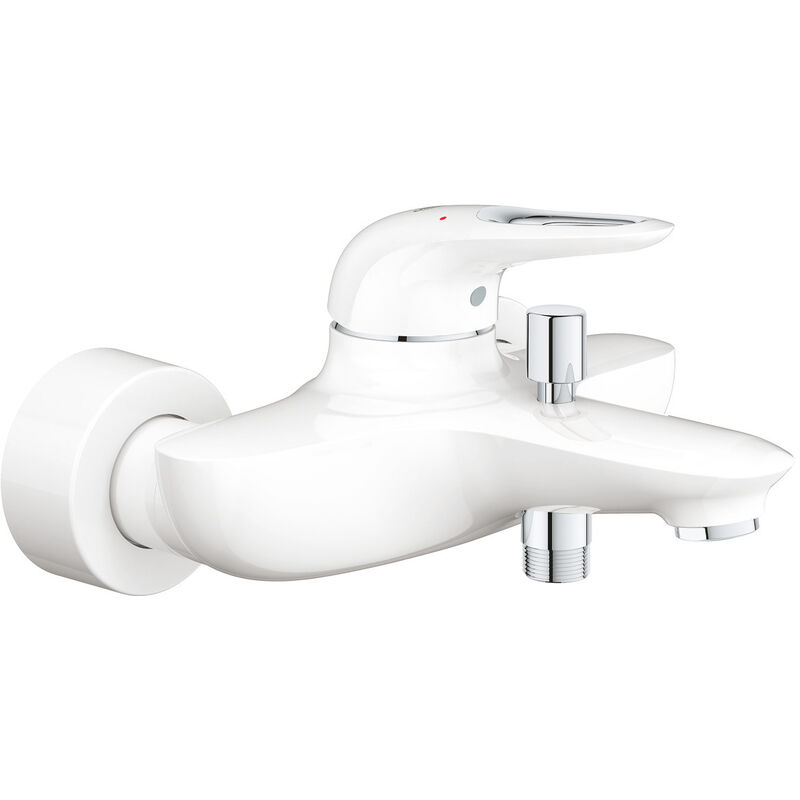 Eurostyle Single-lever bath/shower mixer 1/2', Moon white (33591LS3) - Grohe