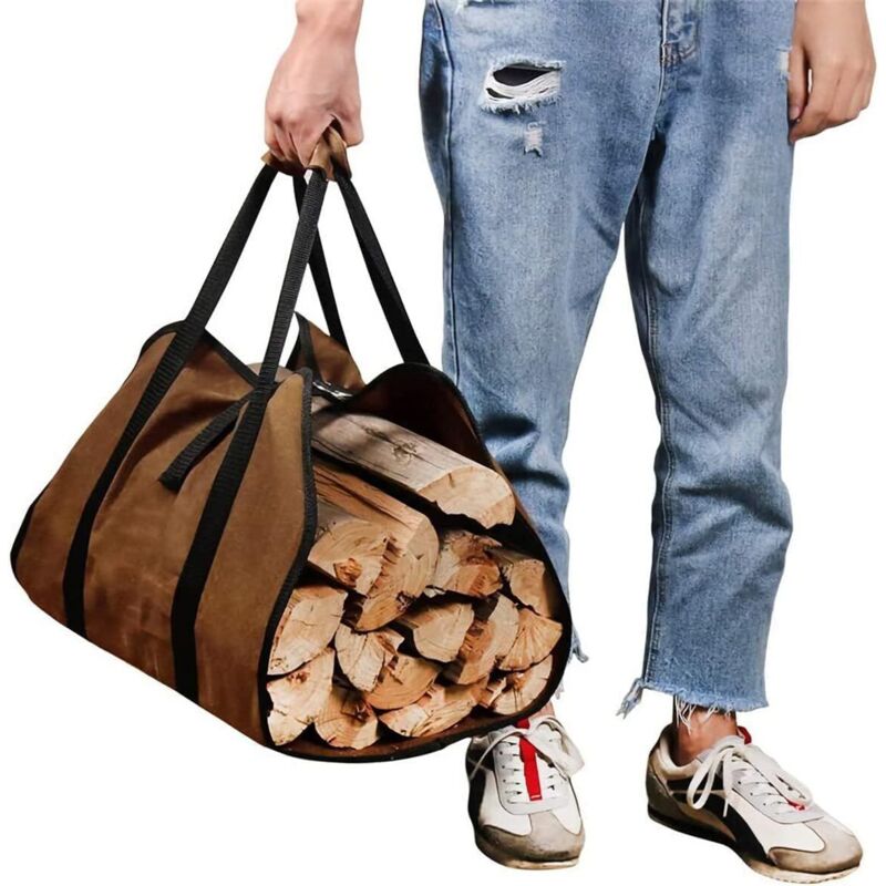 Image of Tinor - Large Firewood Carrier Bag,&hellip;