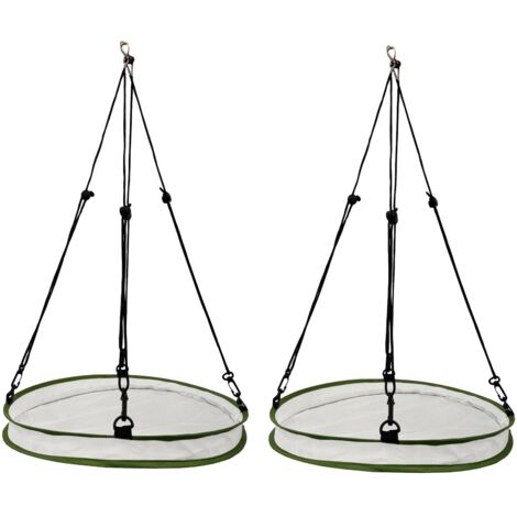 Large Mesh Bird Feeder Seed Catcher Tray (Set of 2)
