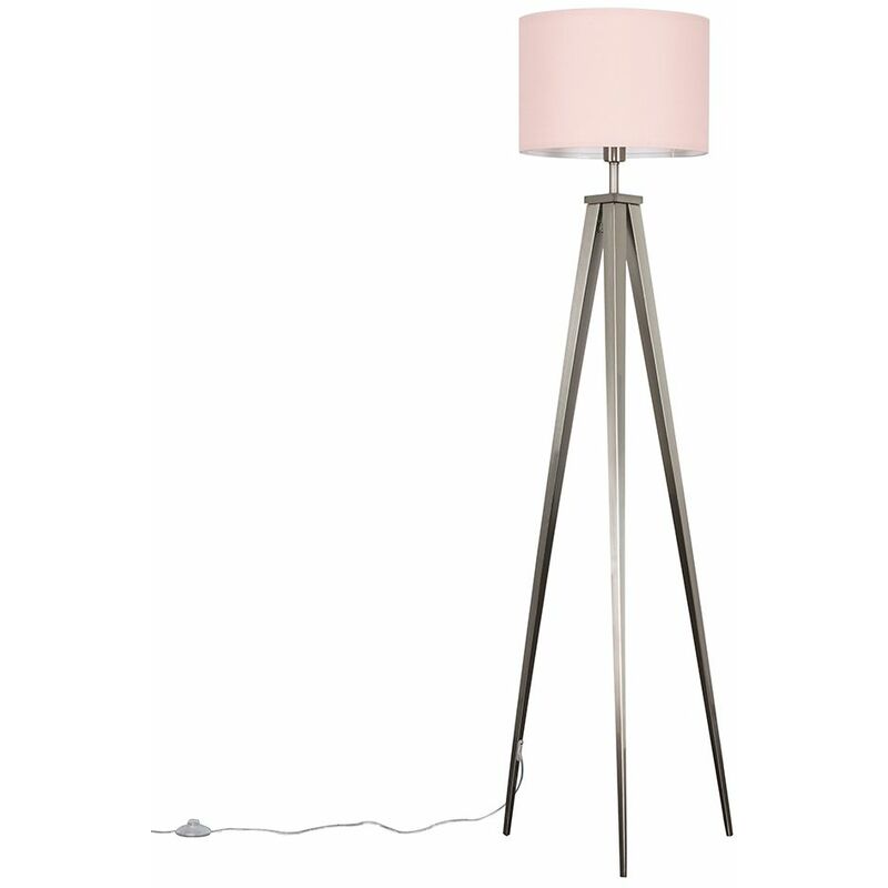 copper tripod floor lamp