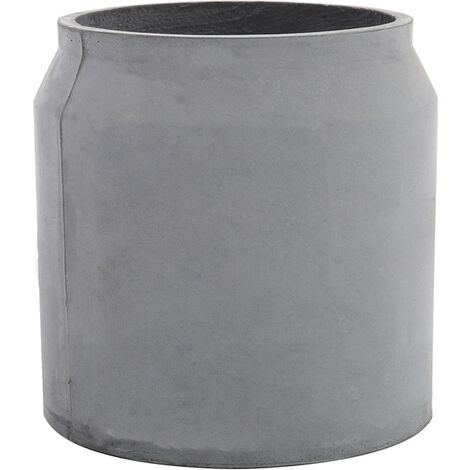 main image of "Large Plant Pot Planter Box Balcony Pots Cube Flower Box Grey"