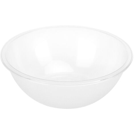 Large Round Clear Acrylic Serving Bowls Salad Fruit Buffet Serving Containers Dishes TablewareL