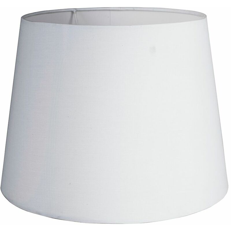 35cm Tapered Table / Floor Lamp Light Shade - White