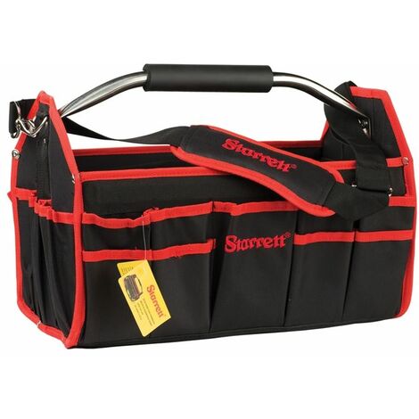 BAP 21 Large Gate Open Mouth Heavy Duty Tool Bag Holdall Black +