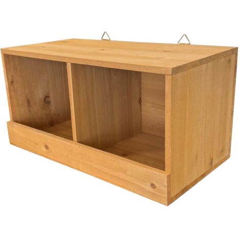 Large Wooden Pigeon Birdhouse Garden Nest Box