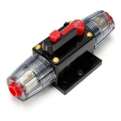 Largeight - DC 12 V, 20 A, - Autoschutz - Leistungsschalterhalter - Largeight