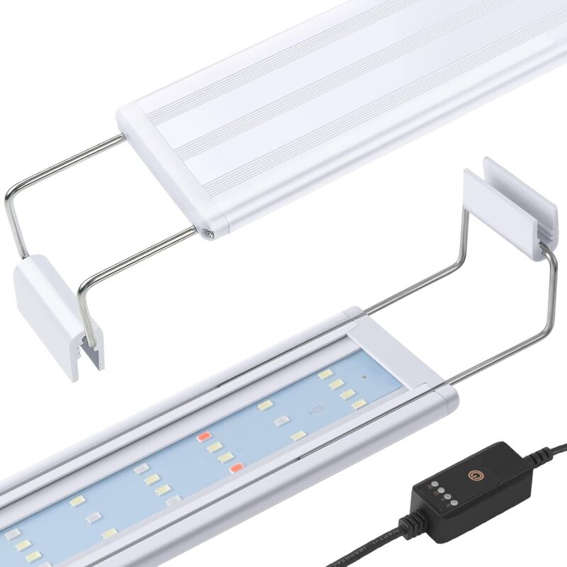 Lampe à led pour aquarium 50-60 cm aluminium Fish Tank Light IP67 - Largeight